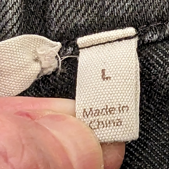 Soft Surroundings Pull On high rise Jeans Jeggings leggings jeans Washed Grey L - Picture 3 of 7